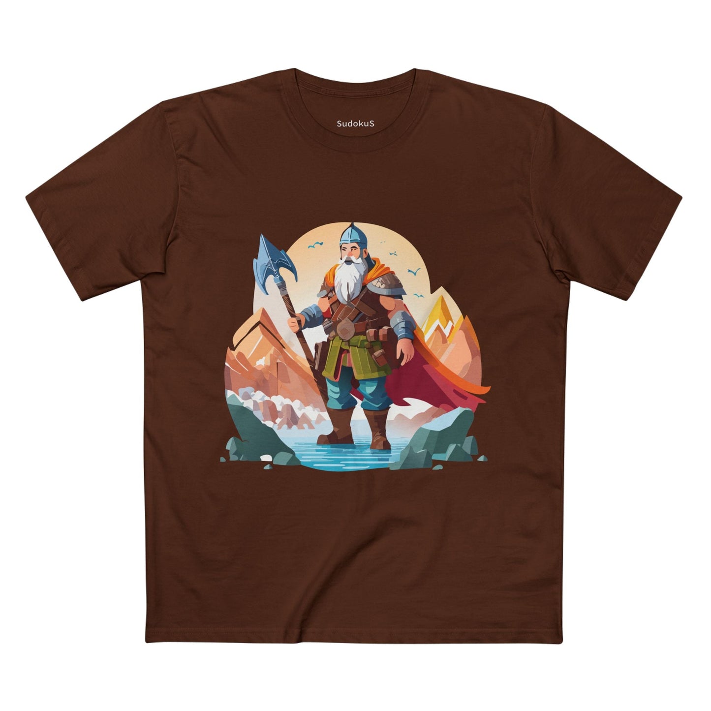 Viking Graphic Unisex 100 Cotton Staple Tee 25