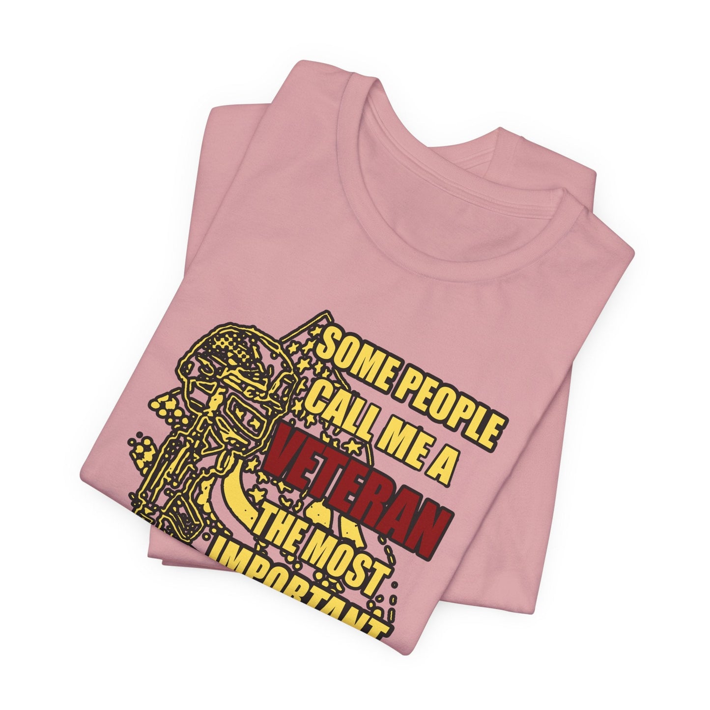 Army Veteran Patriotic Graphic Design Unisex Cotton T-Shirt v58