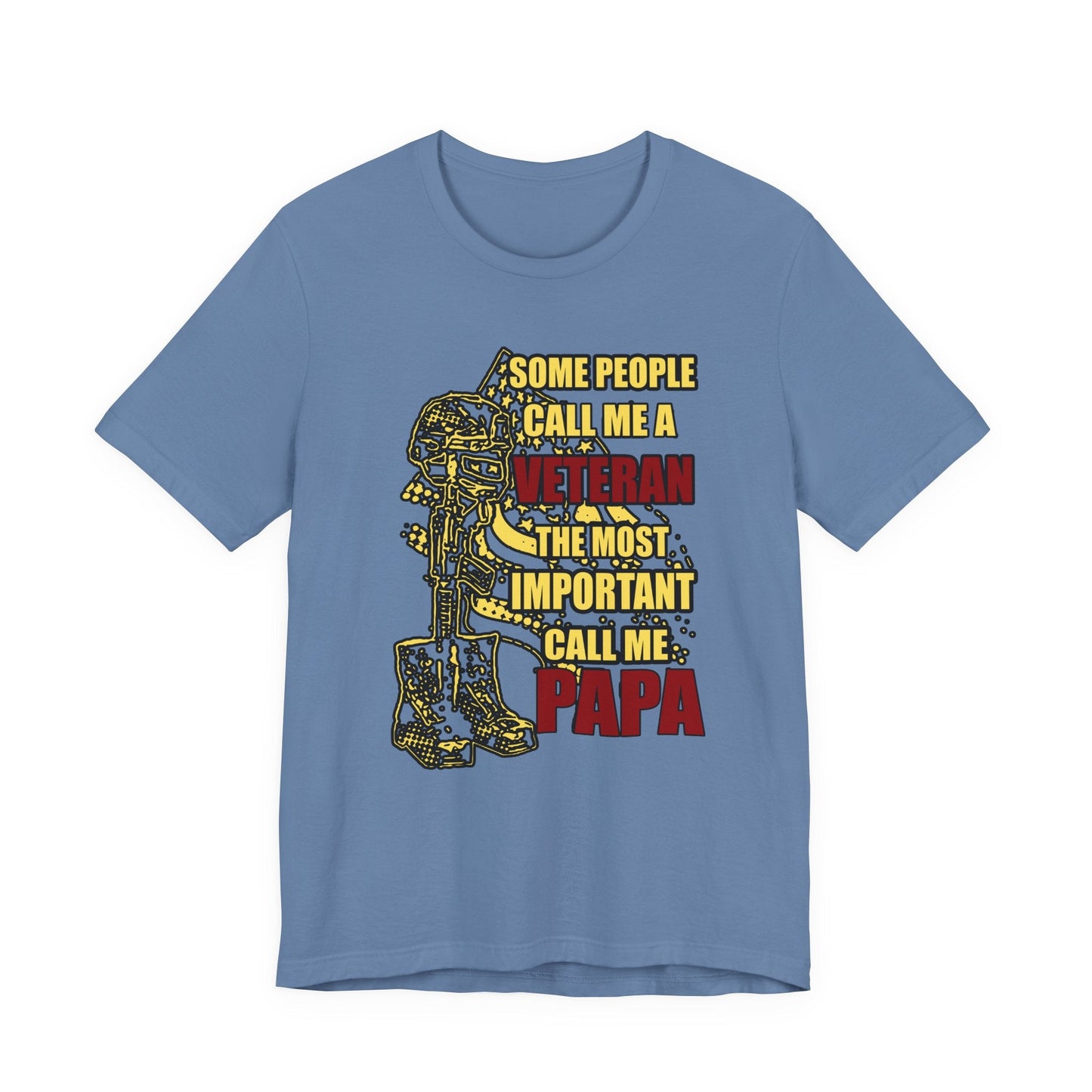 Army Veteran Patriotic Graphic Design Unisex Cotton T-Shirt v58