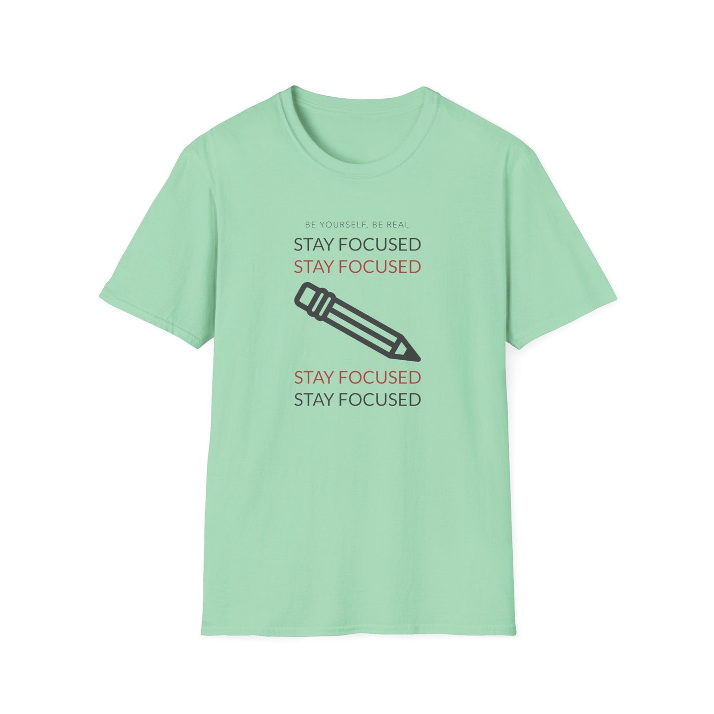 Positive Slogan T Shirts With Positive Words Unisex Softstyle Tee Gildan 64000 Good Quotes