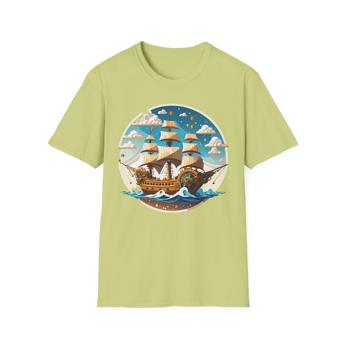 Ship T Shirts Frigate T Shirts Vessel Tee Shirt Unisex Gildan Softstyle 64000 Premium