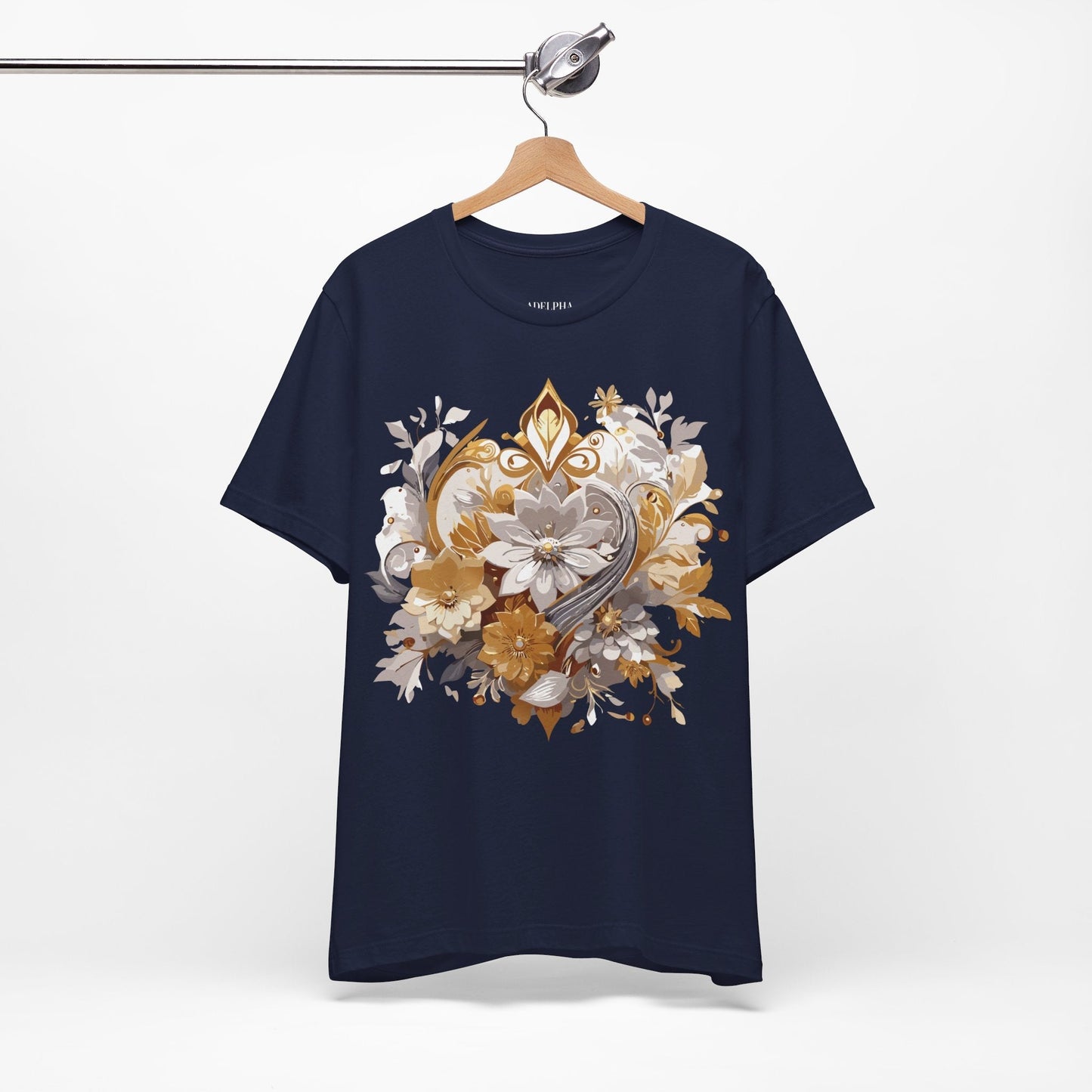 Jewelry Graphic Unisex 100 Cotton Vintage Treasure Art T-Shirt 7