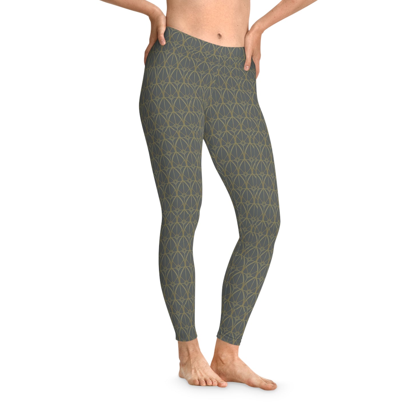 Leggings with Traditional print