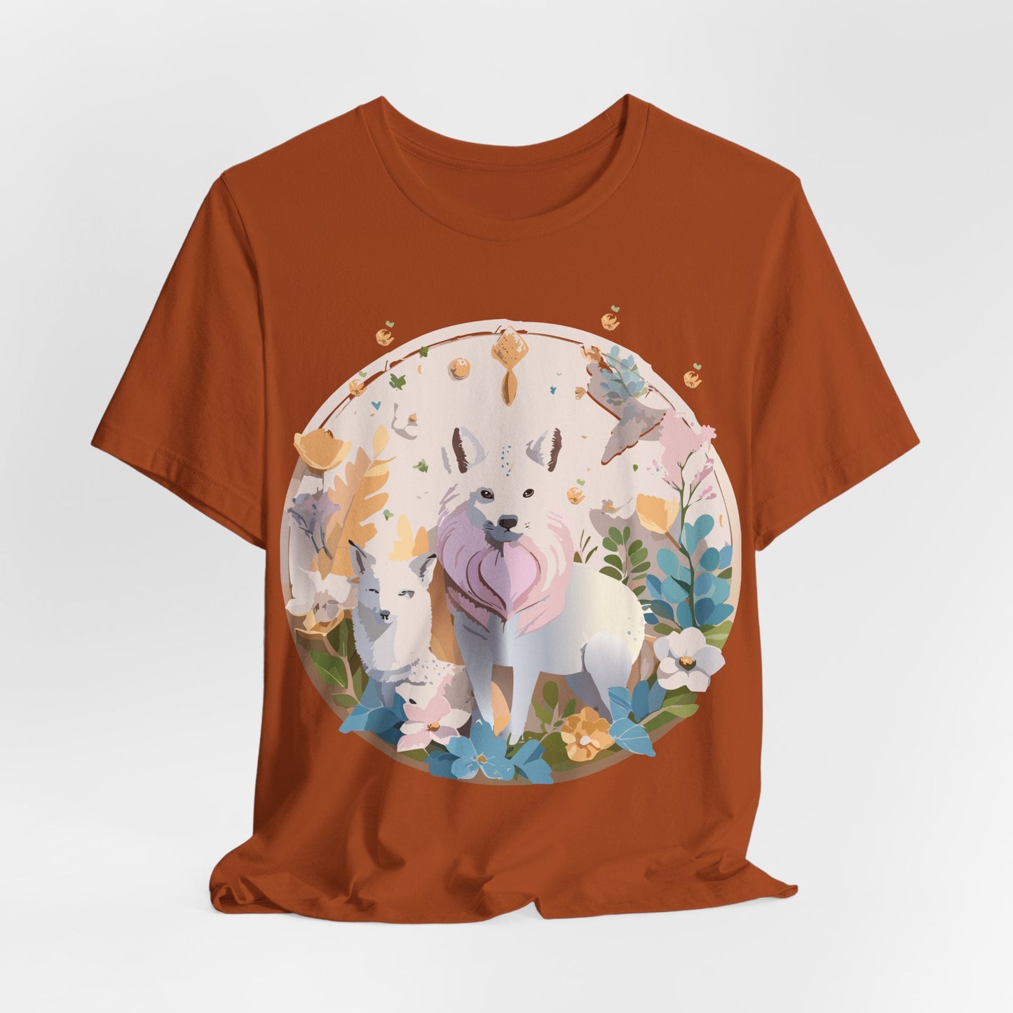 Adelpha Graphic Tee Unisex Short Sleeve Shirt With Vintage Art Design For Everyday Wear