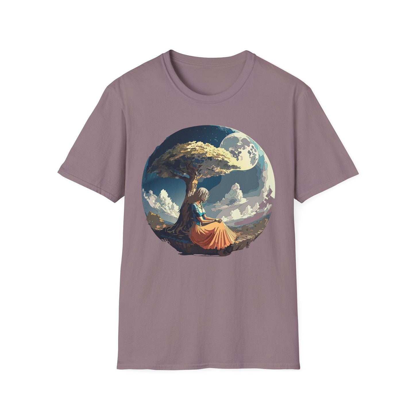 Unisex Graphic T Shirt Art Design Tee Softstyle 64000 Ring Spun Cotton Comfortable
