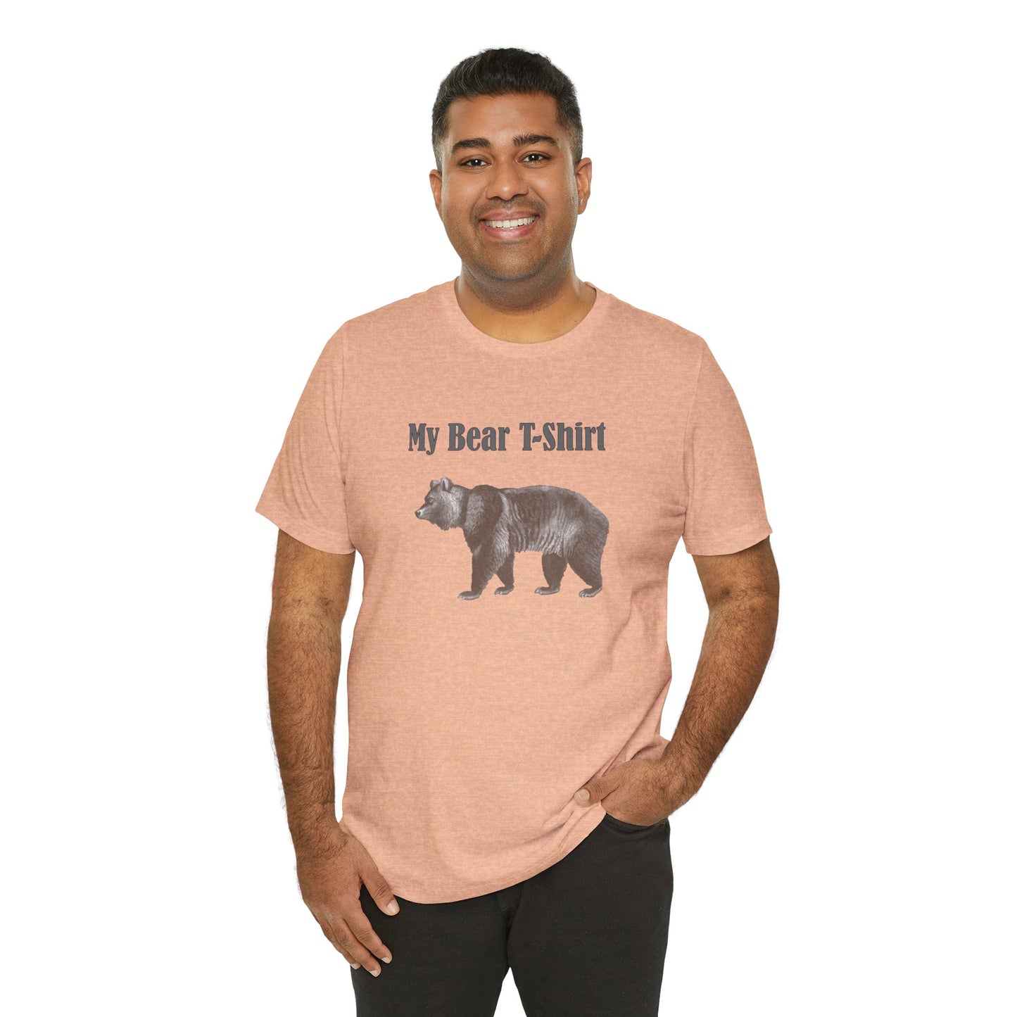 Camiseta unisex de algodón con estampado de animales