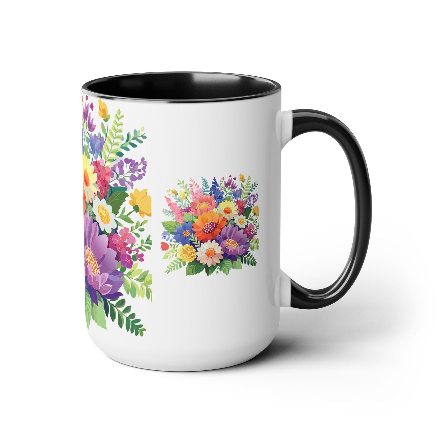 Floral Mug, Floral Cup