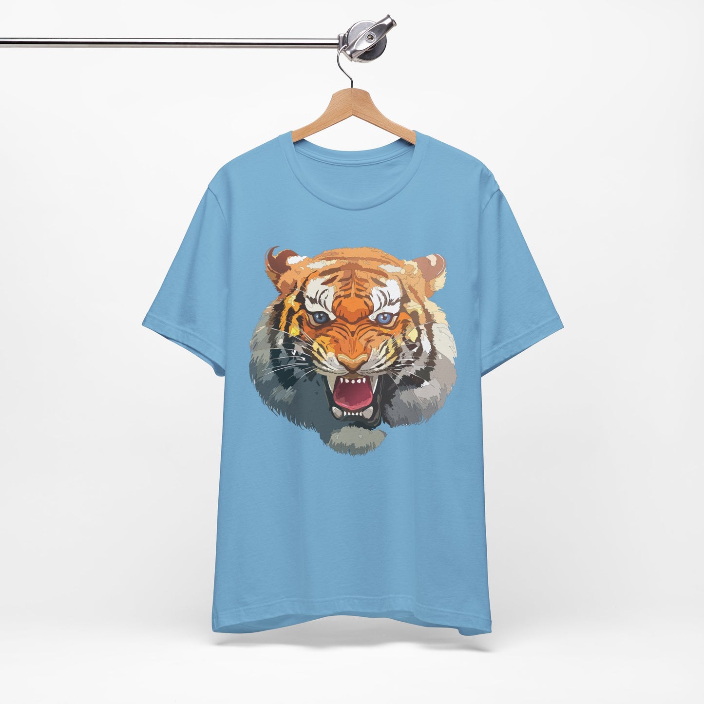 Tiger Shirt, Animal Shirt, T-Shirt with Tiger, Art Design Tee, Animal Tees, Safari T-Shirt, Graphic Design Tee 14