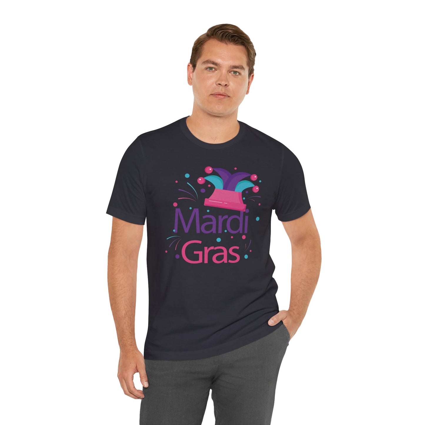 Unisex Cotton Tee Shirt for Mardi Gras