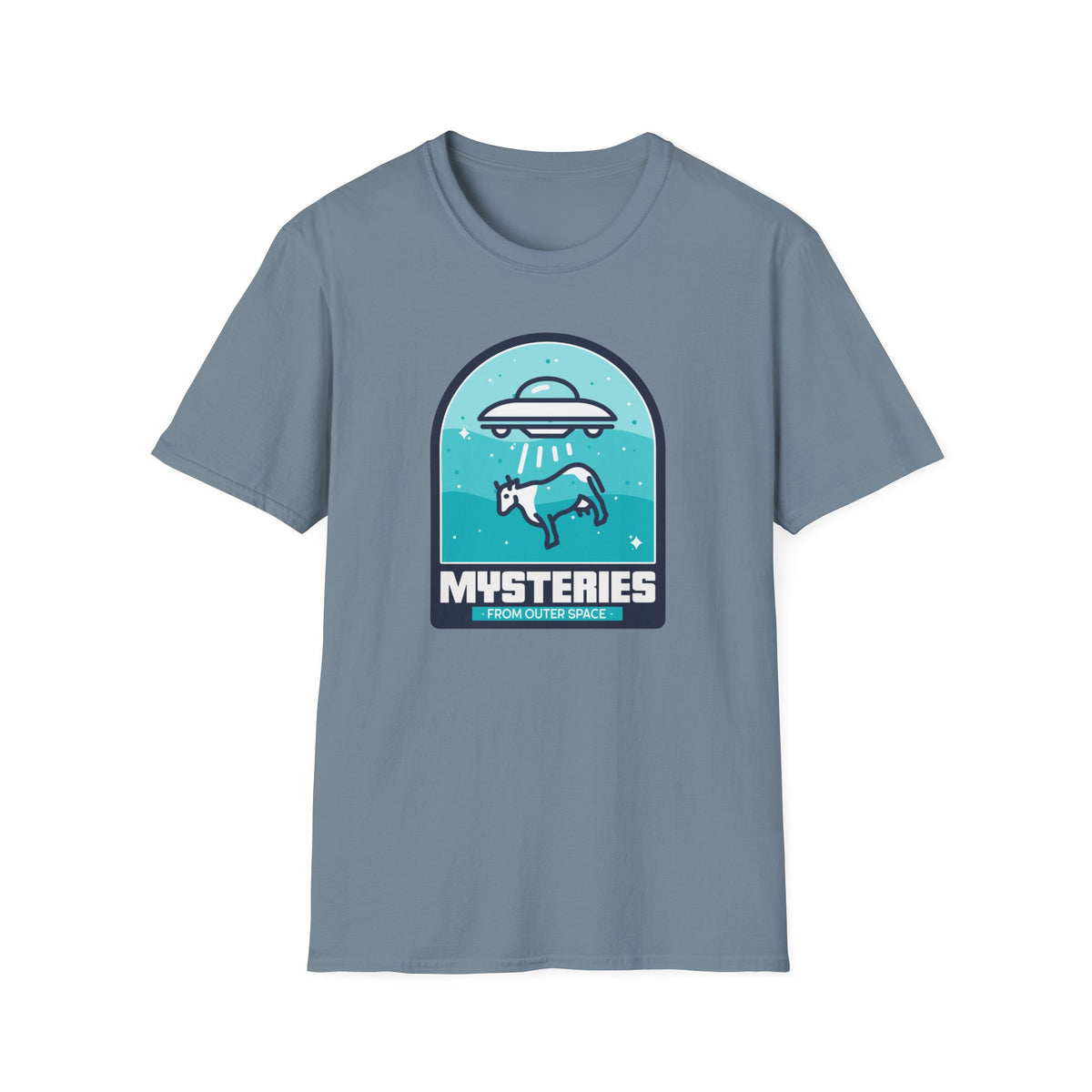 Funny UFO Aliens Graphic Unixes Gildan 100 Cotton Tee Shirt 127