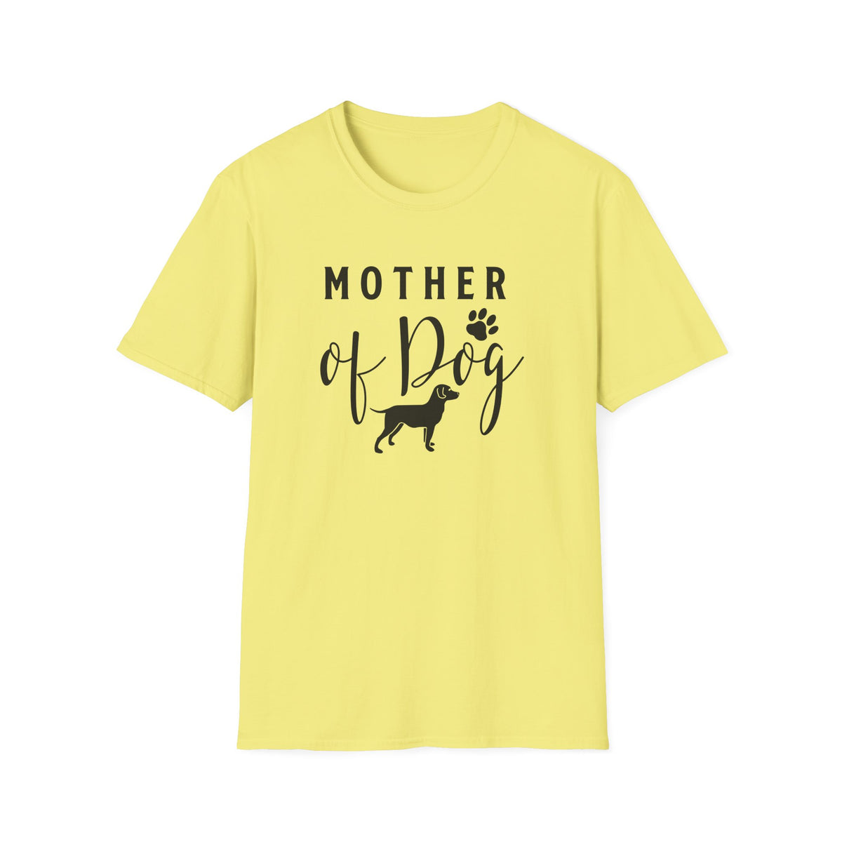 Dog Mom Pet Lover Graphic Unisex Cotton T-Shirt
