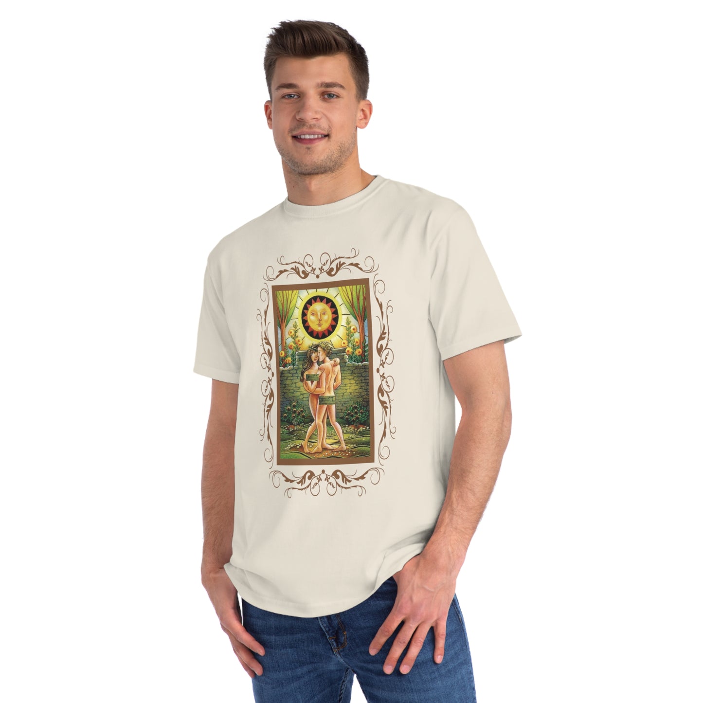 Camiseta unisex de algodón orgánico con cartas del tarot