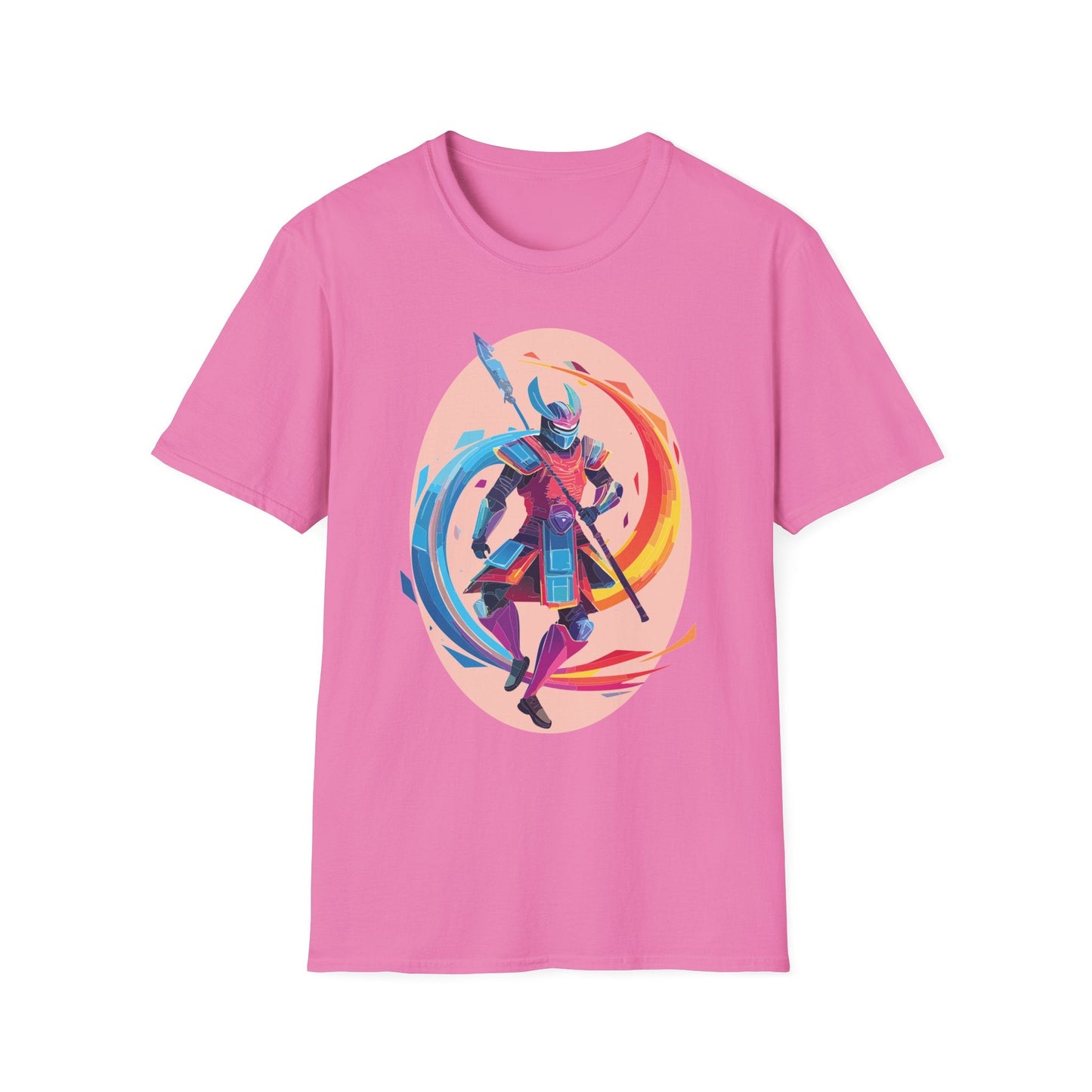 Samurai Shirt Unisex Softstyle T Shirt 64000 Cotton Breathable Everyday Comfort Fit
