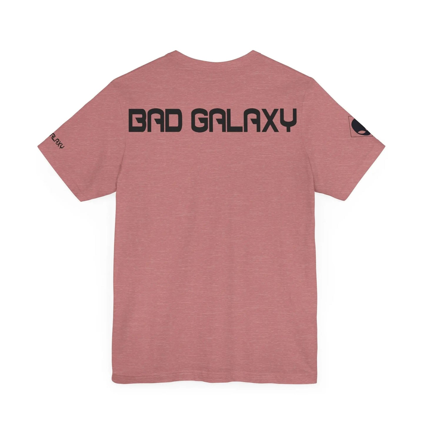 Bad Galaxy Alien Graphic Tee Shirt 100 Percent Cotton Lightweight Eco Friendly Wear