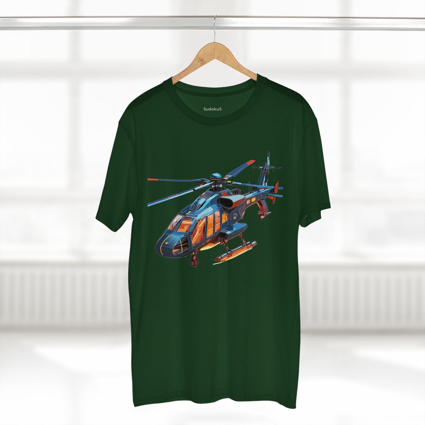 Chopper Graphic Unisex 100 Cotton Staple Tee 3