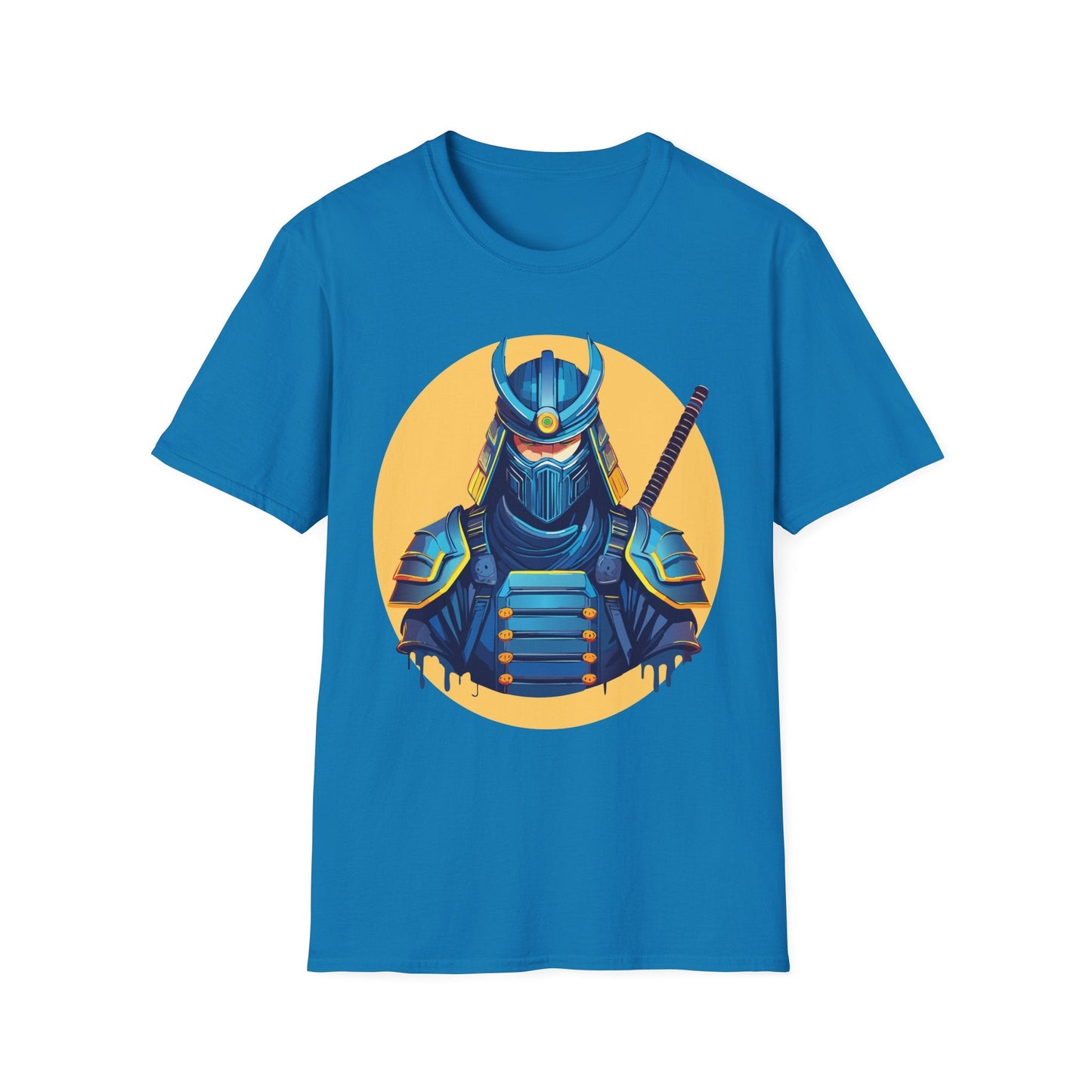 Samurai Shirt Unisex Softstyle T Shirt 100 Percent Ring Spun Cotton Tee For Everyday Comfort