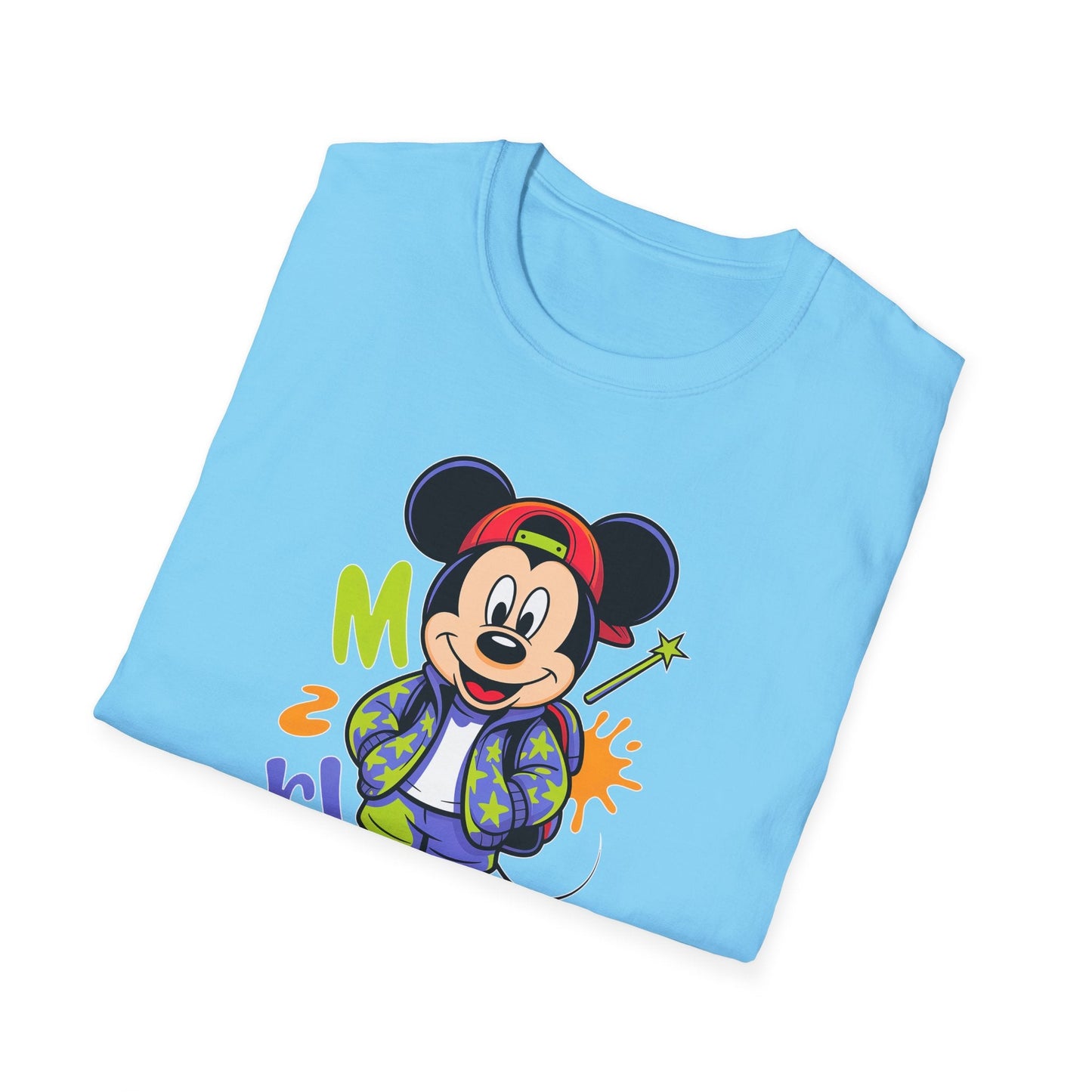 Cartoon T Shirt With Animation Design Unisex Gildan Softstyle 64000 Tee For Funny Animals