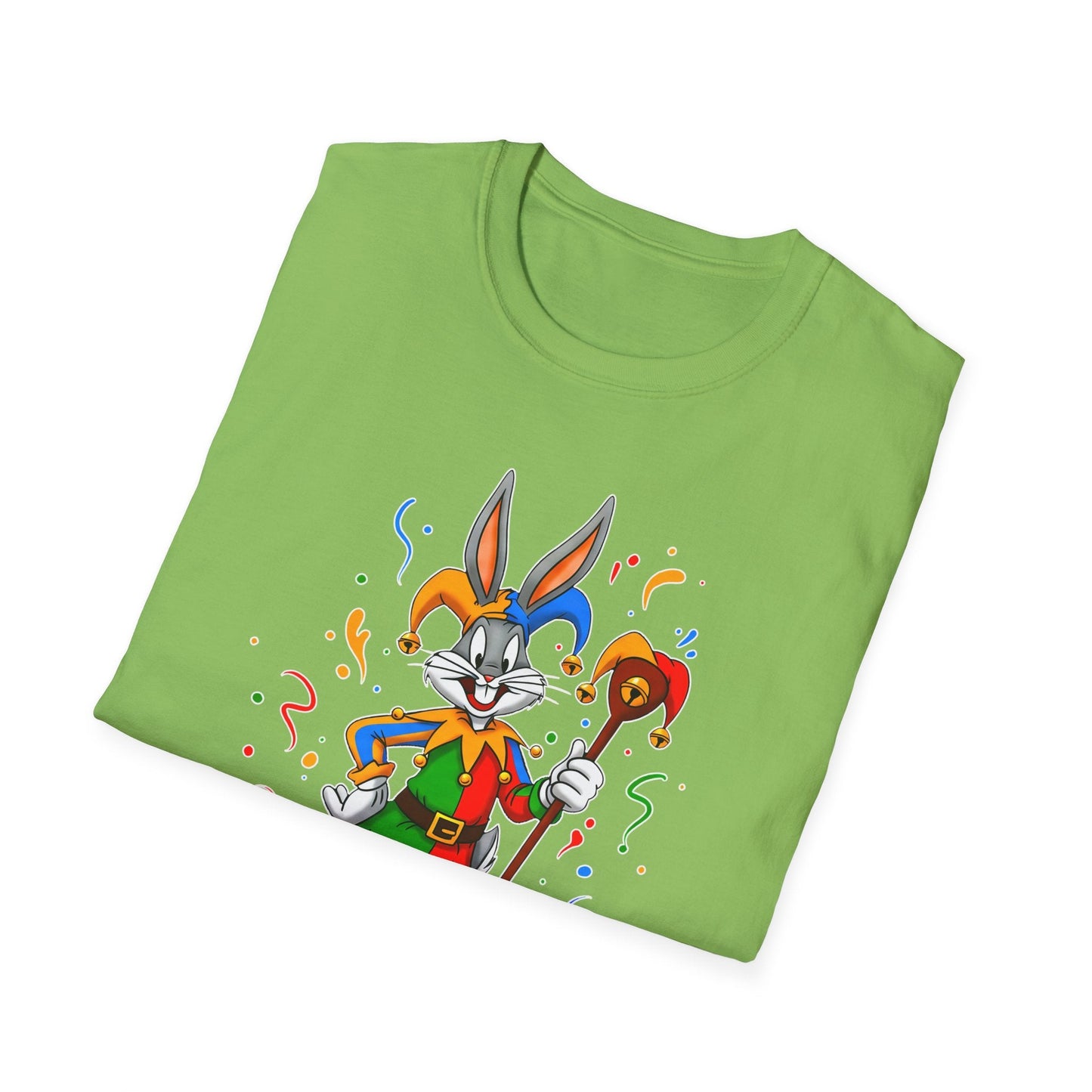 Cartoon Bunny Graphic Unisex Cotton Animal Animation Artwork Design Tee 22