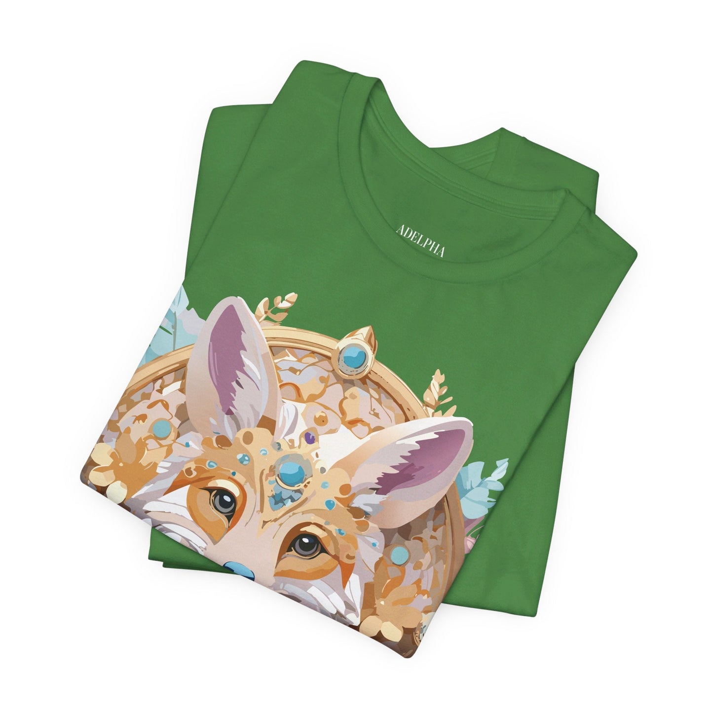 Unisex Graphic Tee From Adelpha Medallion Art Design Vintage Inspired Look Everyday Wear Style