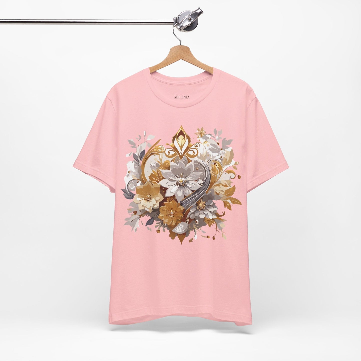 Adelpha Vintage Inspired Unisex Graphic Tee Short Sleeve Jersey Art Design Premium Casual Wear