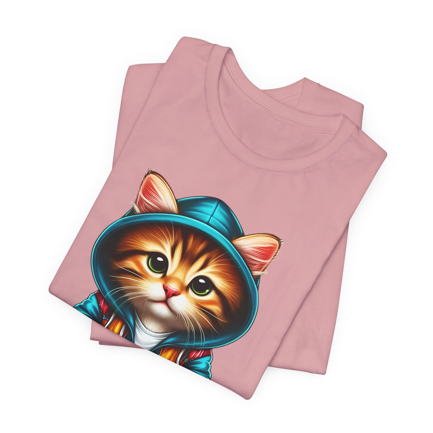 Mina Cool Cat Tee Shirt, Funny Cat T-Shirt, Pet Shirt, Animal Tees, Funny Animal T-Shirt, Graphic Tee