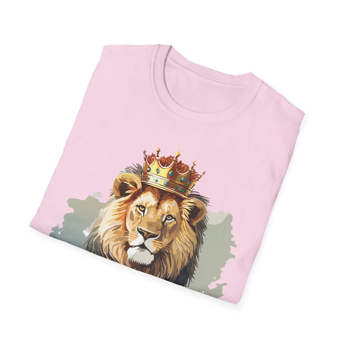Lion Shirt Unisex Animal Tee Gildan Softstyle 64000 Comfort Fit