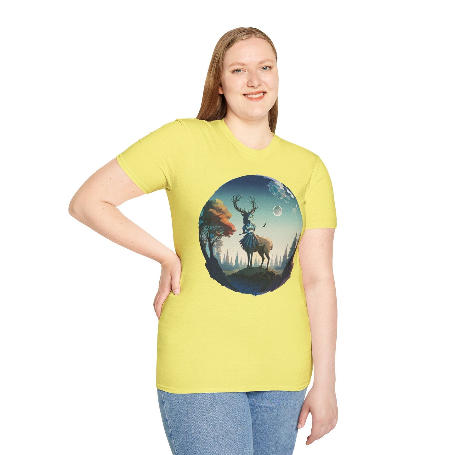 Womens Graphic T Shirts Art Design Tee Gildan Softstyle 64000 100 Percent Ring Spun Cotton Unisex