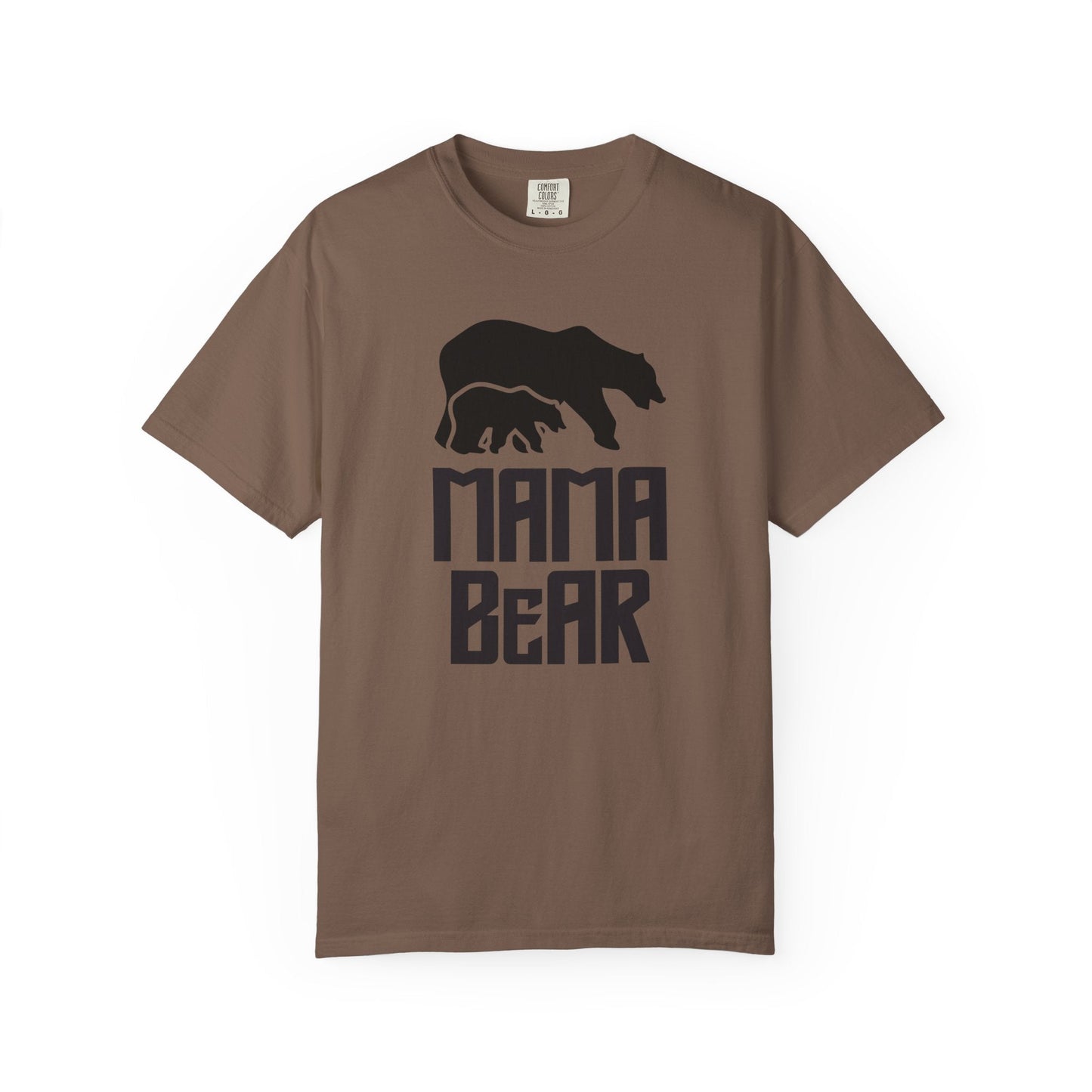 Mama Bear Mom T-shirt Mother's Day Mama Tee Unisex Comfort Colors Garment-Dyed Cotton h12