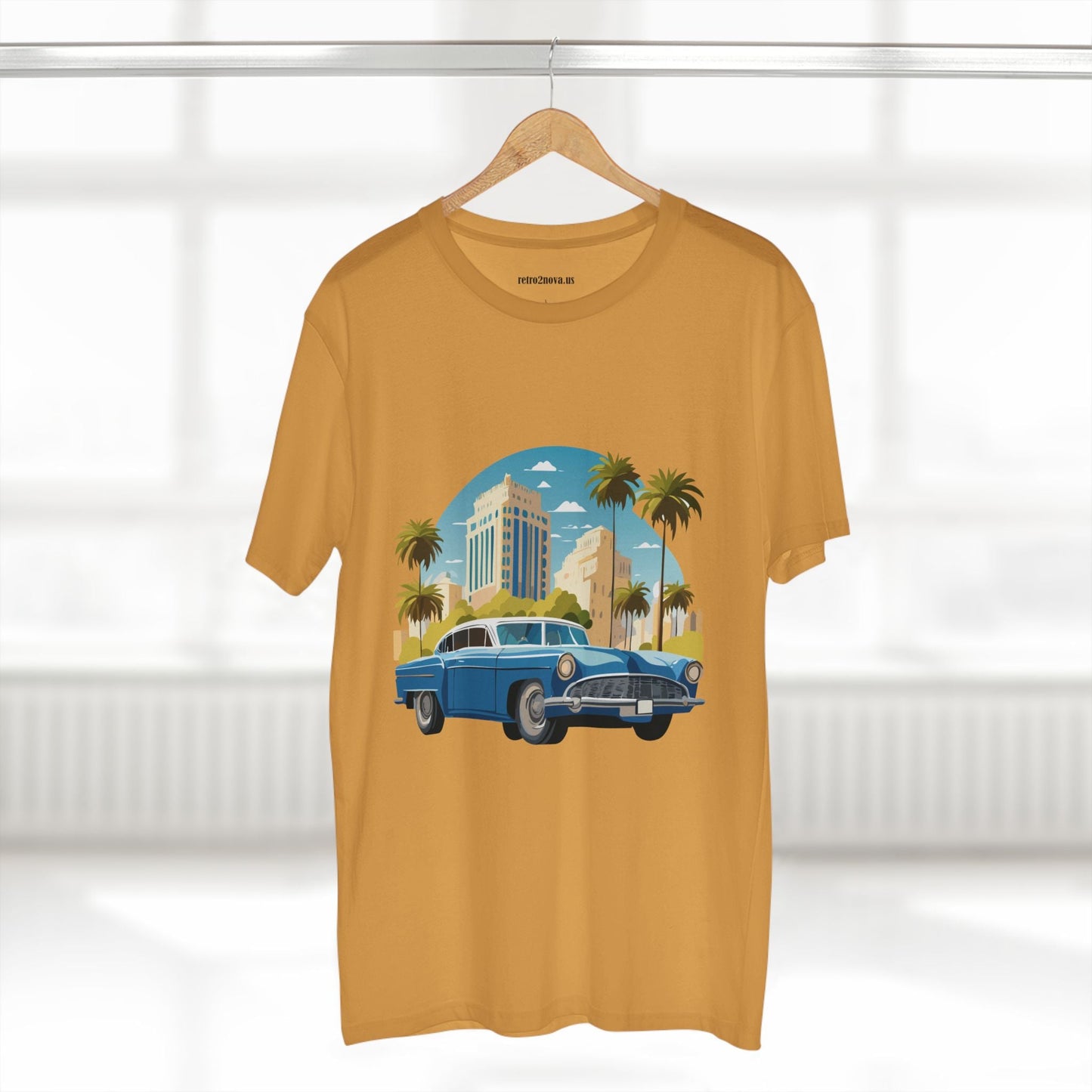 Retro Car Shirt Unisex Vintage Car Tee With Original Artwork RC23 Premium Cotton