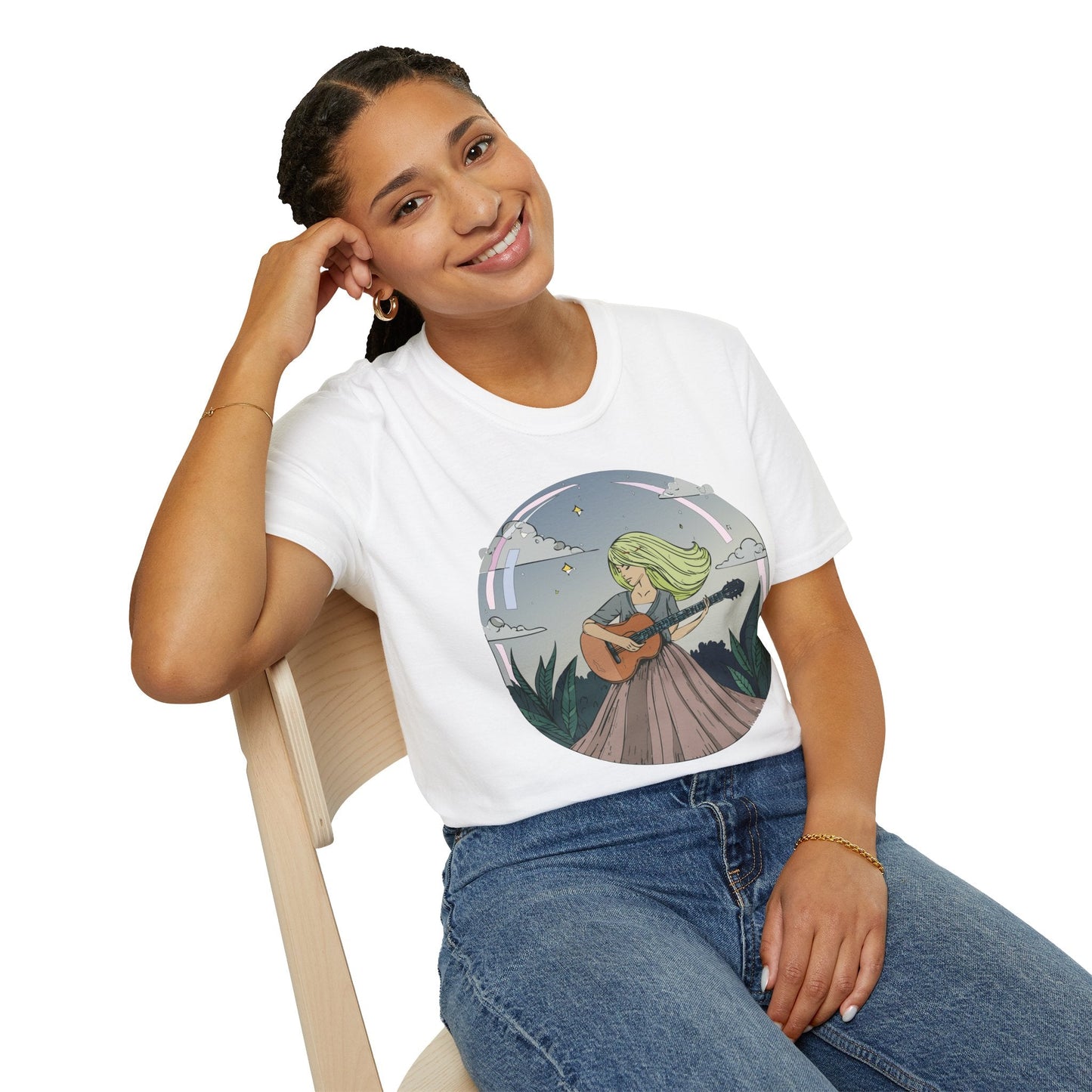 Womens Graphic T Shirt Art Design Softstyle 64000 Gildan Unisex Cotton Tee Premium Comfort