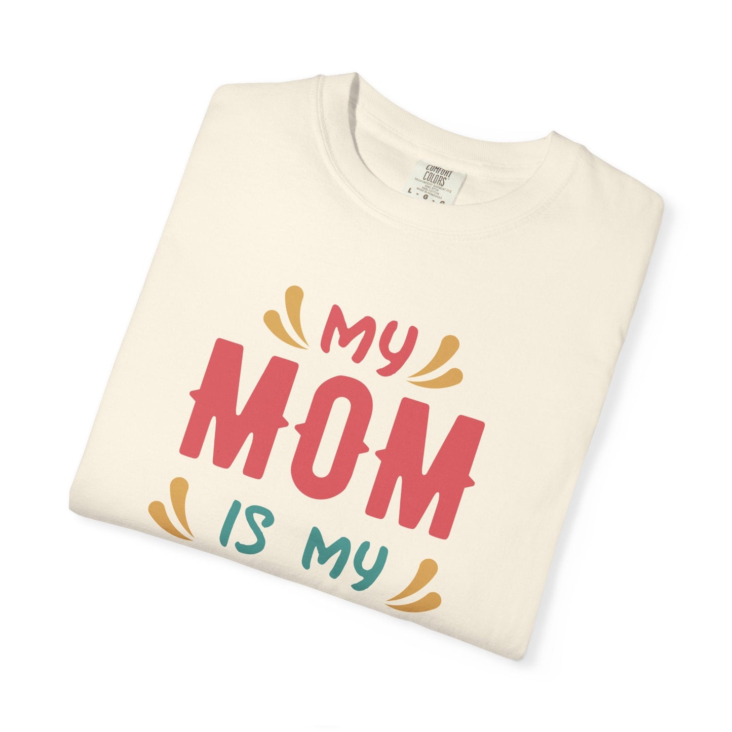 Mom T-shirt Mother's Day Mama Tee Unisex Comfort Colors Garment-Dyed Cotton h11