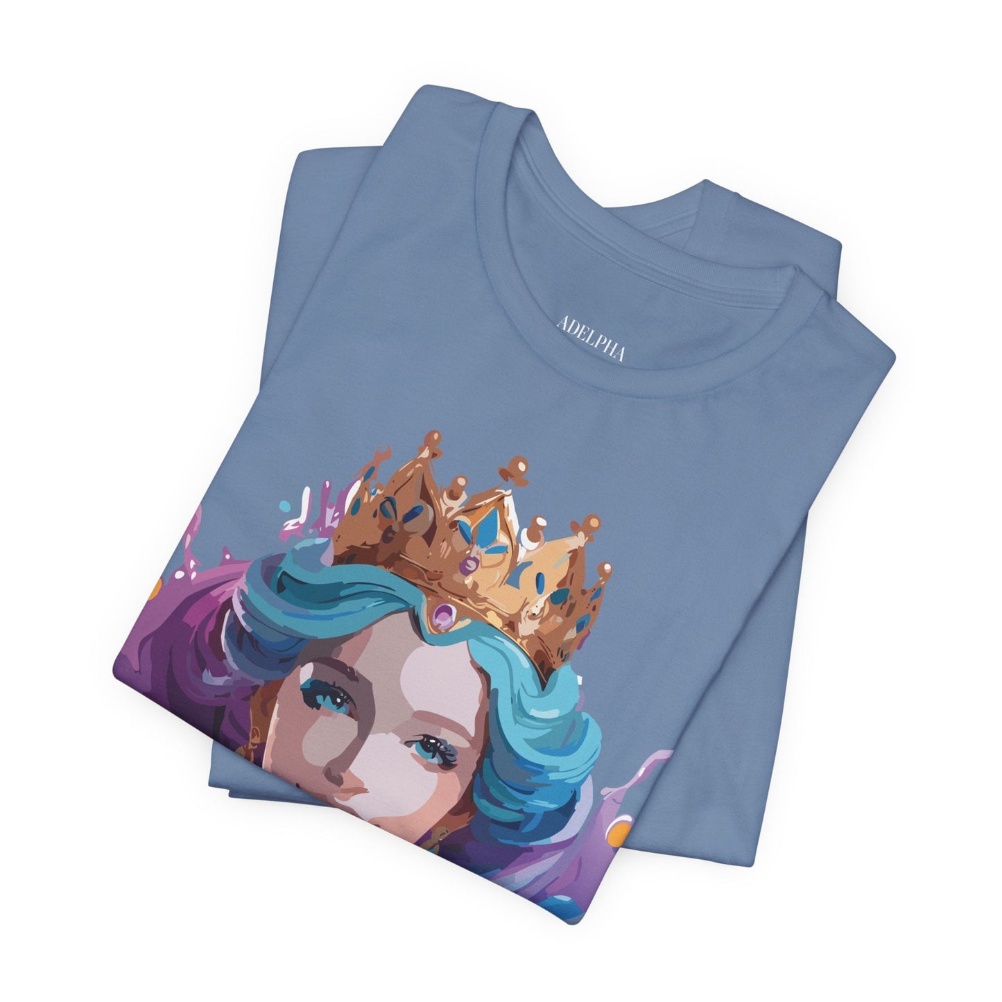 Queen Woman Portrait Graphic Unisex 100 Cotton Vintage Artwork Tee 1