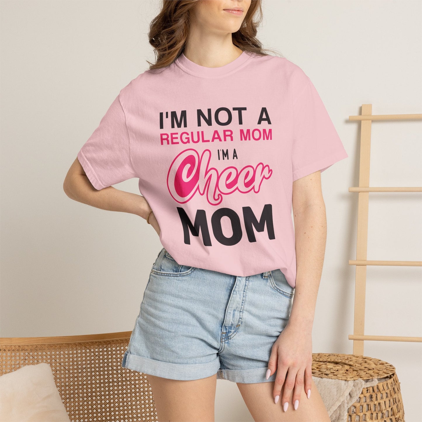 Mom T-shirt Mother's Day Mama Tee Unisex Comfort Colors Garment-Dyed Cotton h23