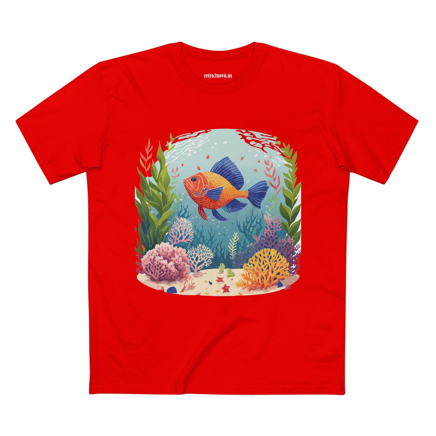 Ocean Shirt Ocean Pacific OP 10 Unisex Premium Cotton Art Tee Retro Inspired Design
