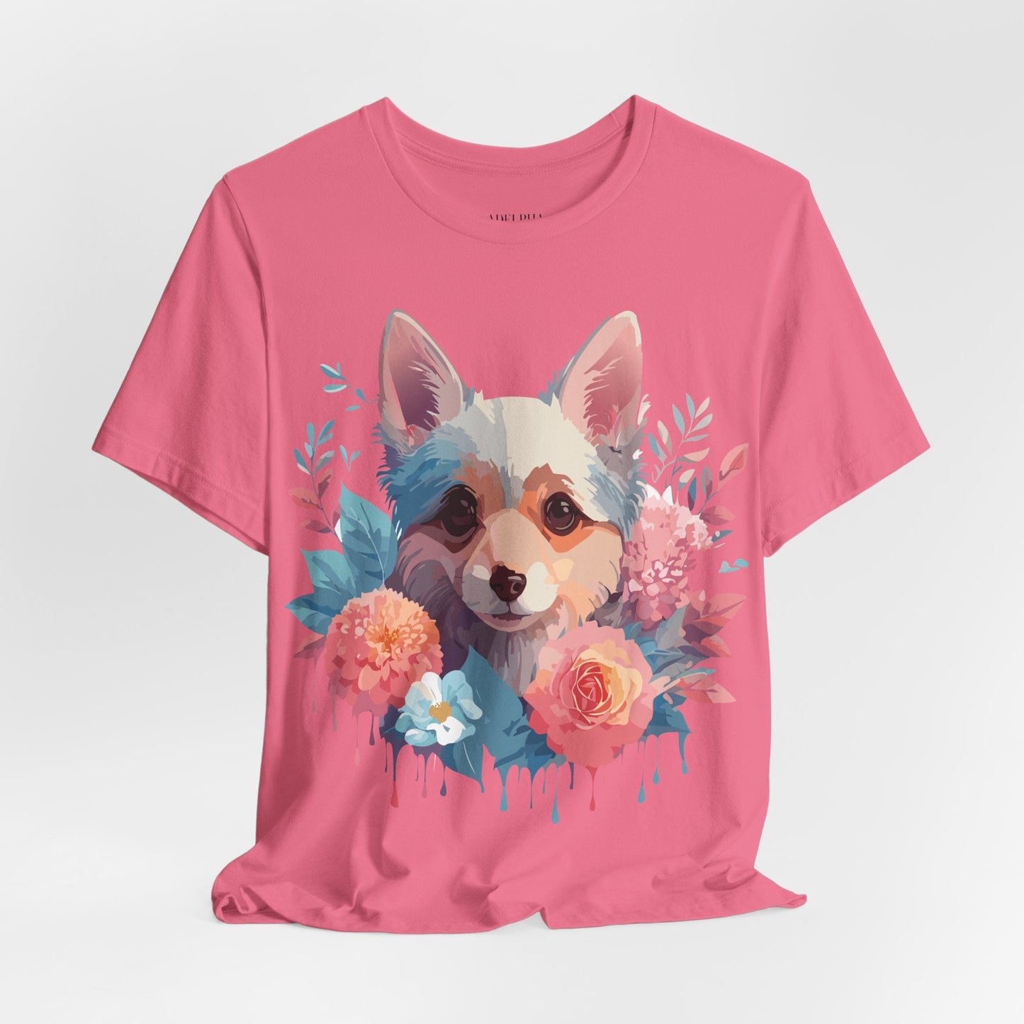 Dog Graphic Tee Unisex Short Sleeve Premium Vintage Inspired Artwork From Adelpha