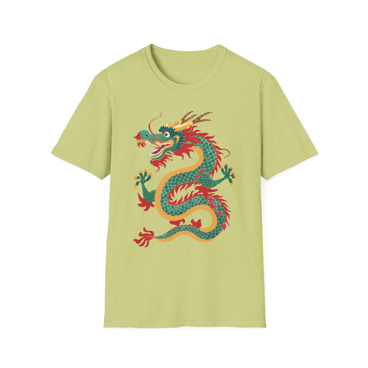 Dragon Graphic Tee Gildan Unisex 100 Cotton Tee Shirt with Animals m23