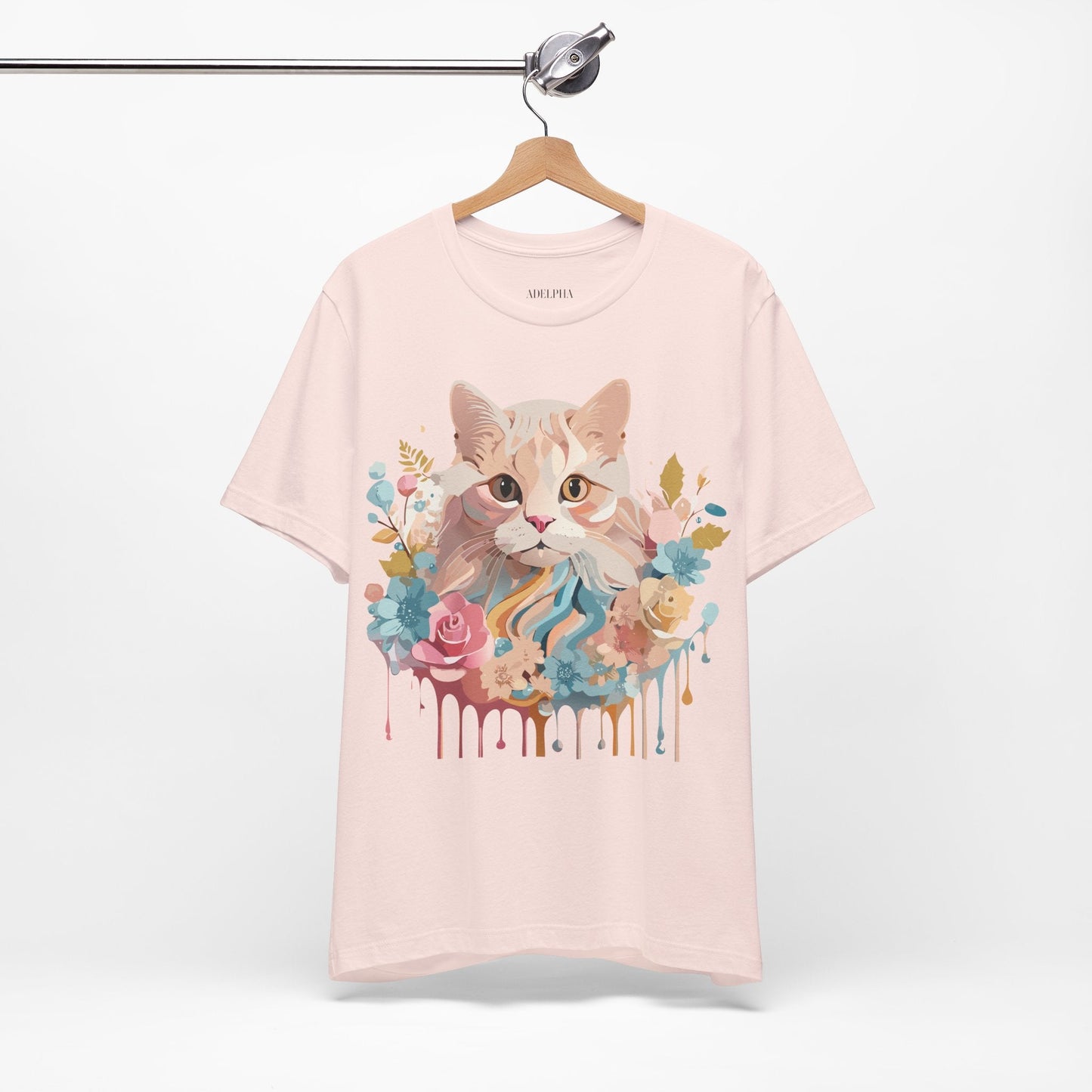 Cat Graphic Tee Unisex Shirt Adelpha Art Vintage Inspired Design
