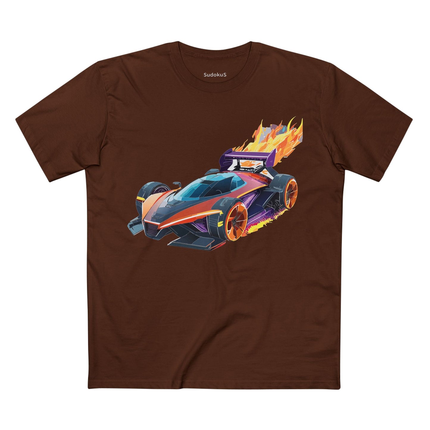 Car Graphic Unisex 100 Cotton Staple Tee 16