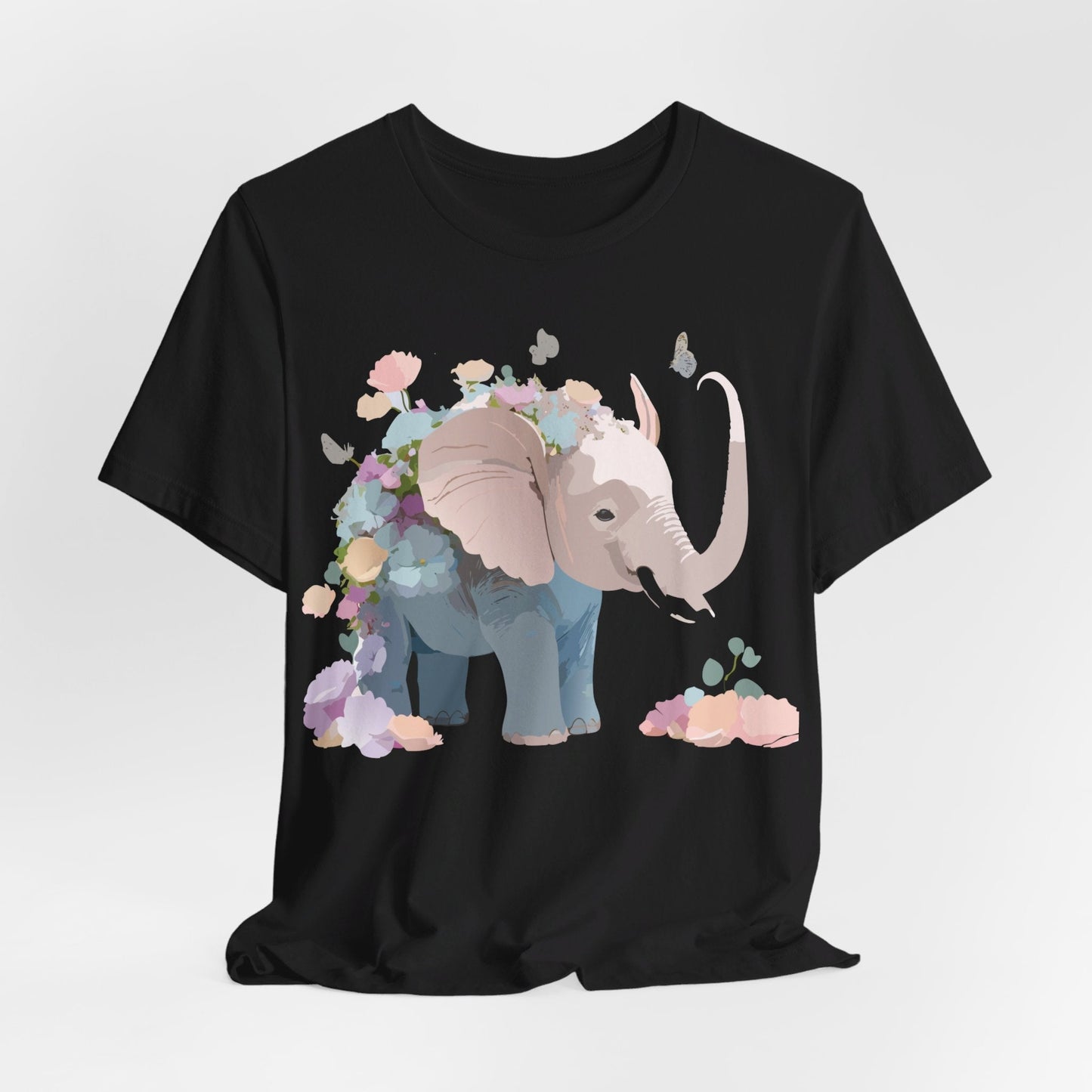 Elephant Graphic Tee Unisex Vintage Inspired Artwork Premium Adelpha Jersey Short Sleeve