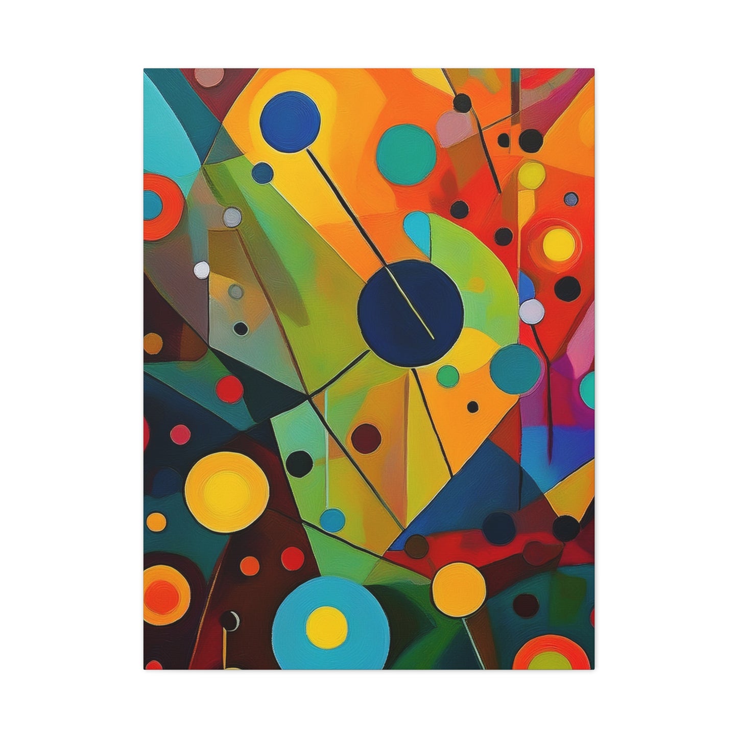 Abstract Oil Painting Print Canvas 20x24,20x30,24x30 24x32,24x36,30x40 32x48,36x48,40x60 Pine-Wood Inner Frame ABS-146