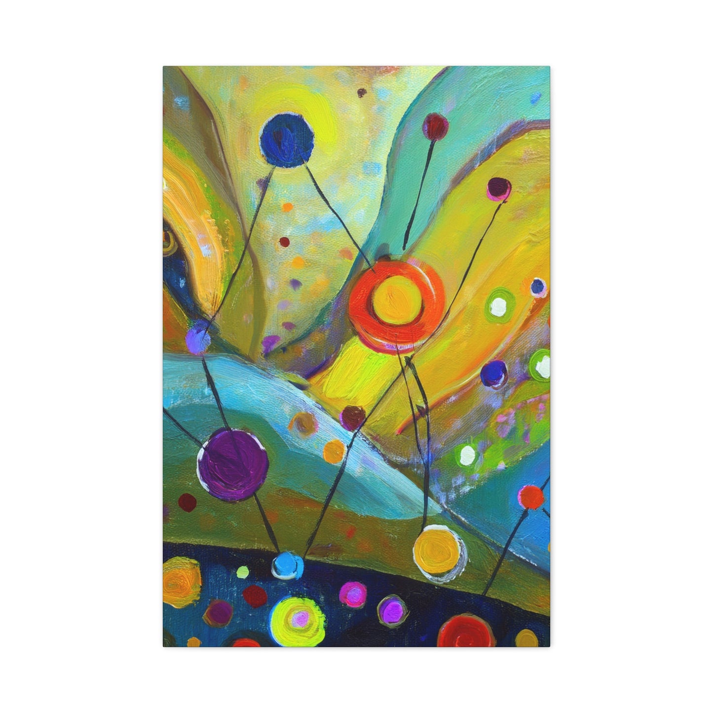 Abstract Oil Painting Print Canvas 20x24,20x30,24x30 24x32,24x36,30x40 32x48,36x48,40x60 Pine-Wood Inner Frame ABS-129