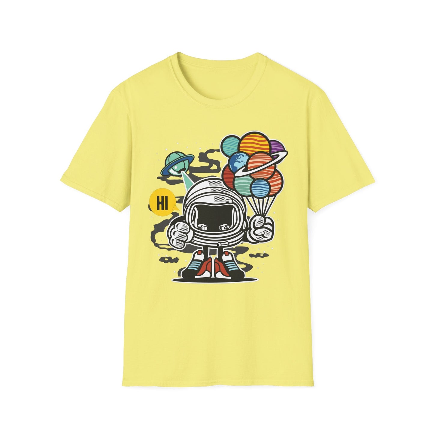 Cartoon T Shirt Animation Tee Funny Graphic Tee Gildan Softstyle 64000 Unisex Comfort