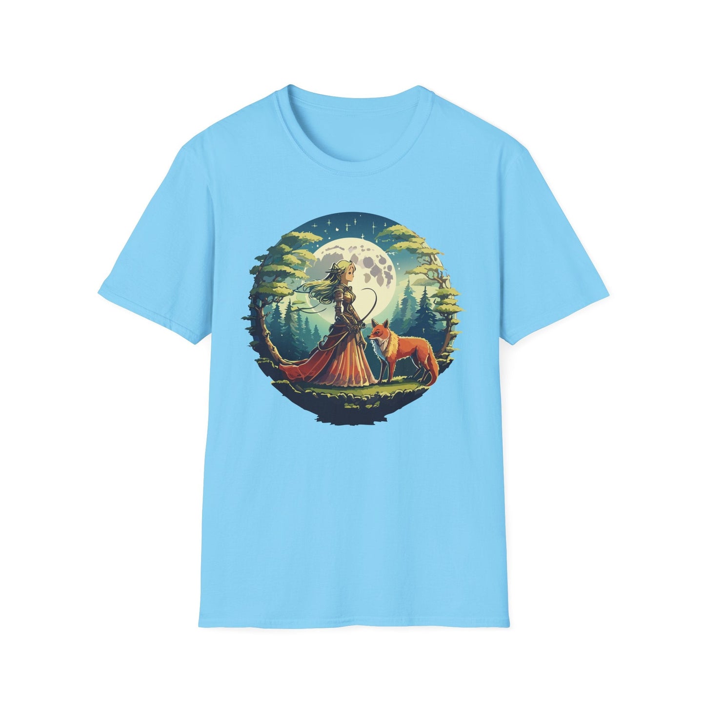 Womens Graphic T Shirt Art Design Tee Softstyle 64000 Gildan Unisex Cotton Comfort Tee