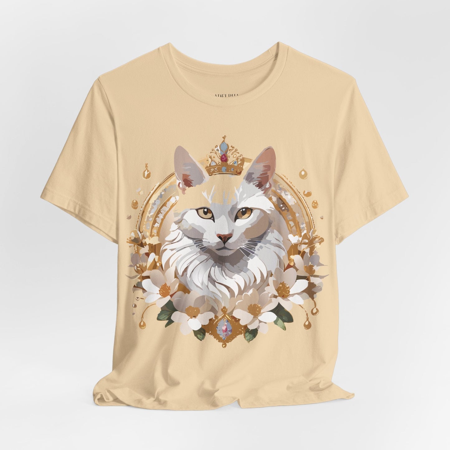 Medallion Graphic Unisex 100 Cotton Vintage Animal Medal Artwork Tee 21