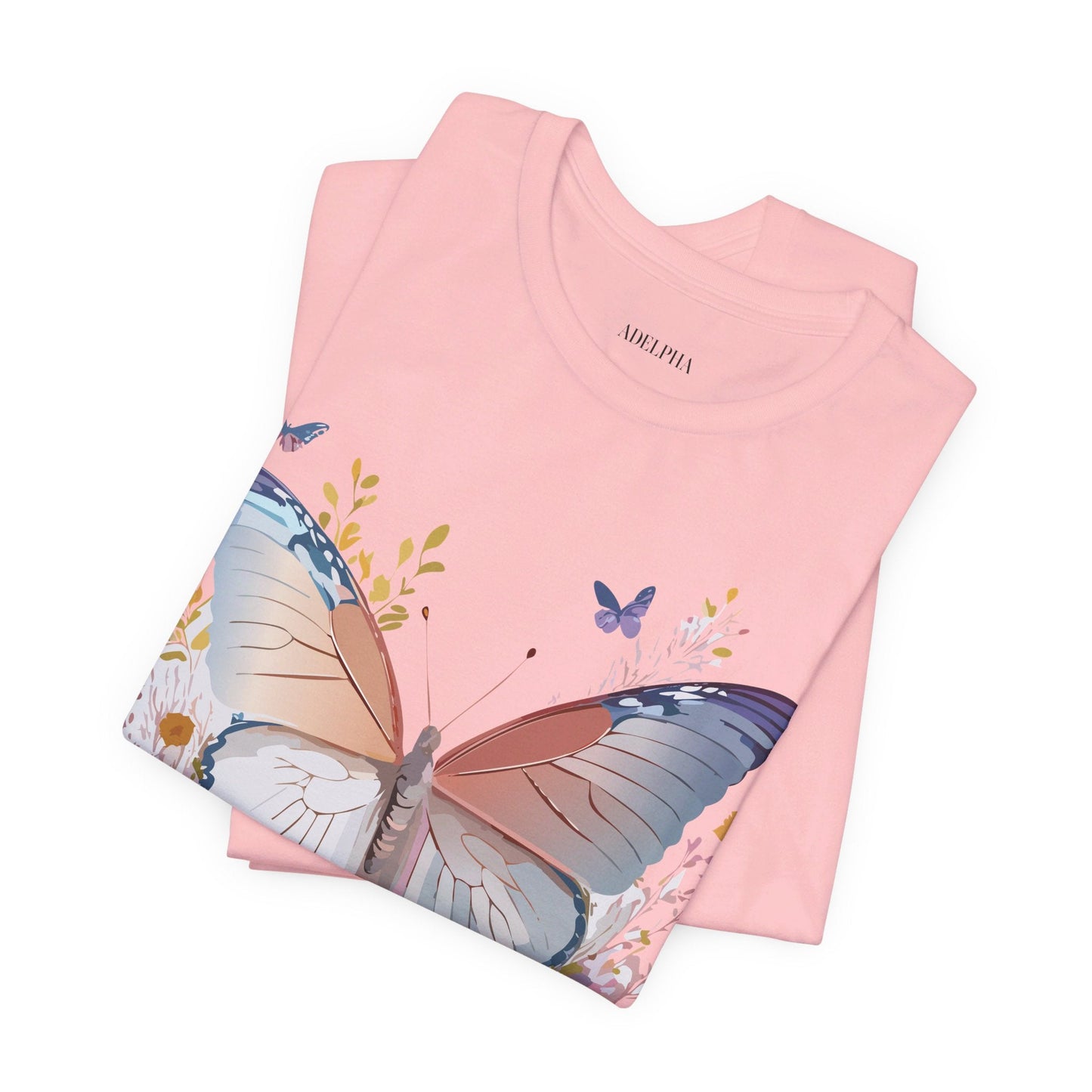 Butterfly Graphic Tee Unisex Vintage Art Design Adelpha Collection