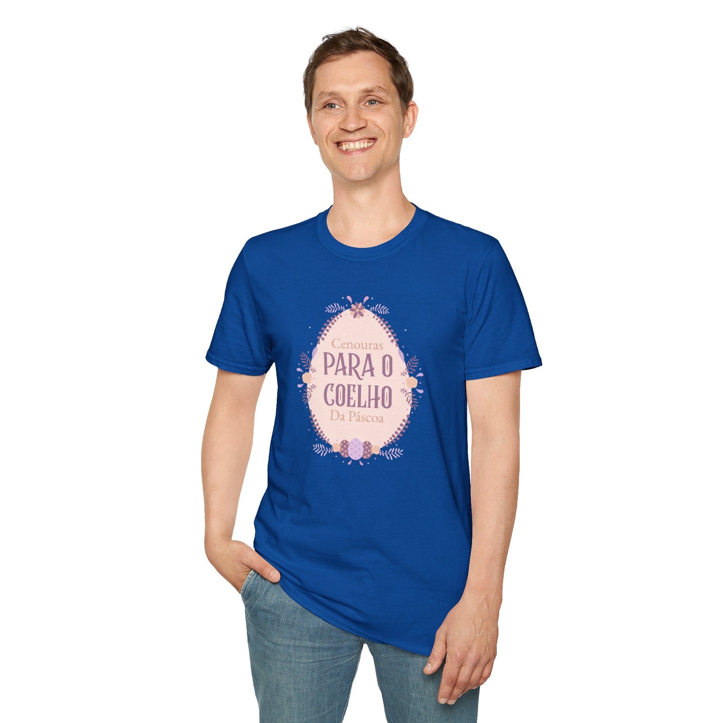 Easter Egg T Shirt Unisex Softstyle Short Sleeve Tee With Easter Signature Prints And Design
