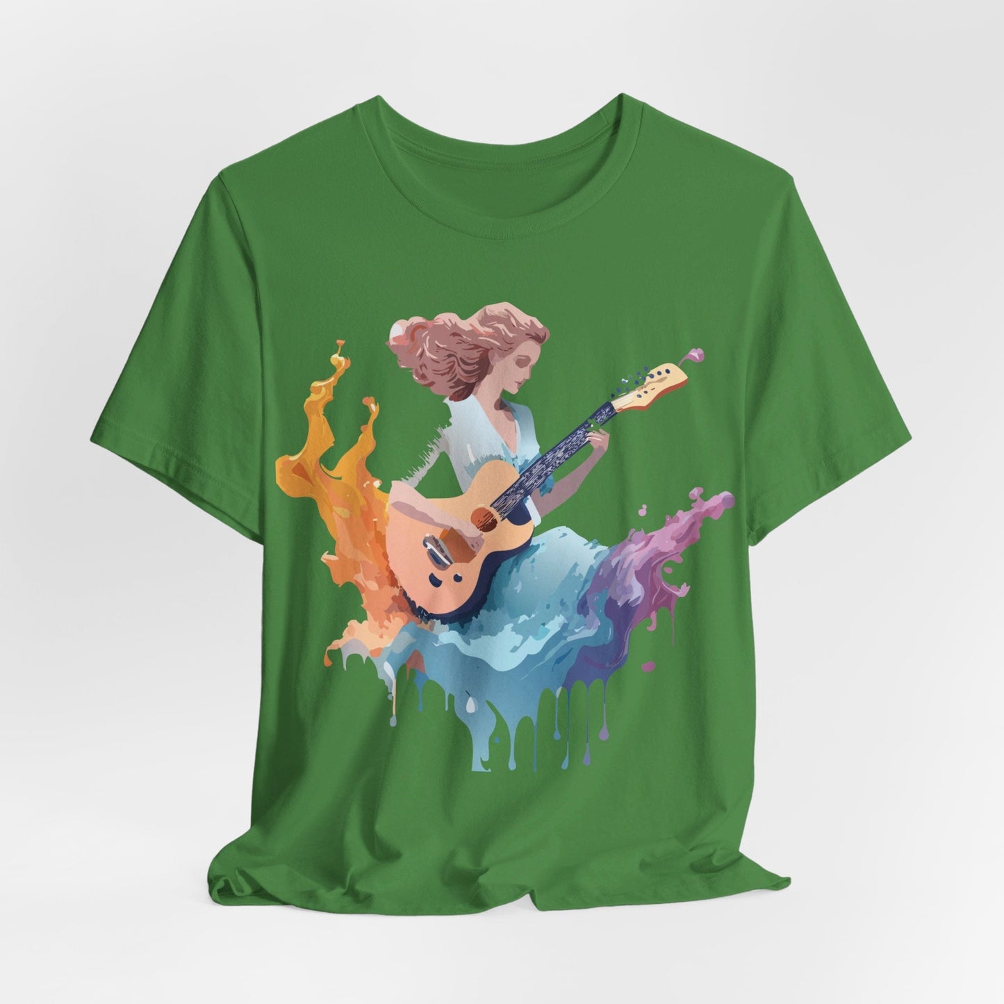 Adelpha Music Graphic Tee Unisex Vintage Inspired Art Design Short Sleeve T Shirt