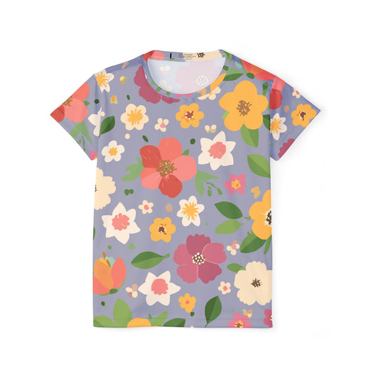 Floral Print Shirt, Shirt with Flowers