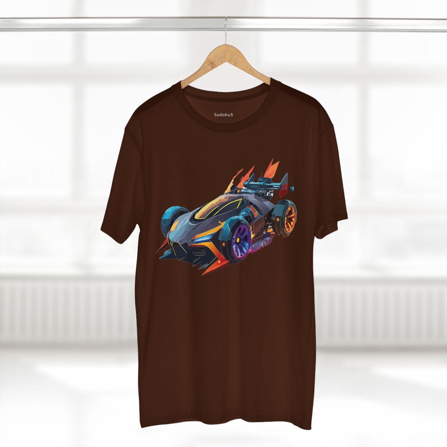 Car Graphic Unisex 100 Cotton Staple Tee 14