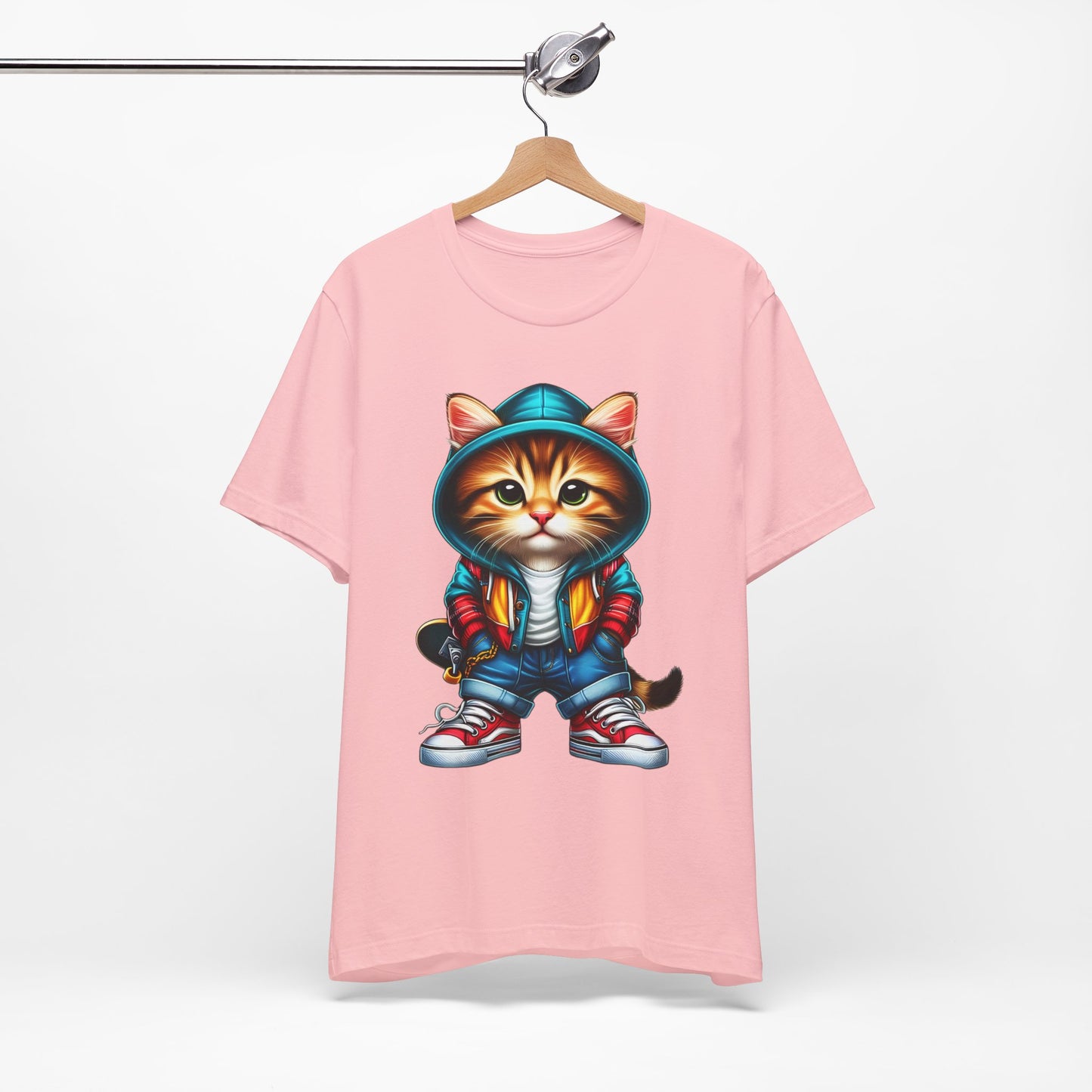 Mina Cool Cat Tee Shirt, Funny Cat T-Shirt, Pet Shirt, Animal Tees, Funny Animal T-Shirt, Graphic Tee